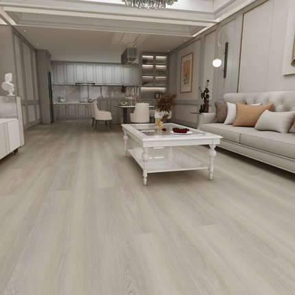 Flooring 9.0mm Hybrid French Grey