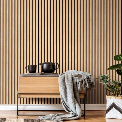 Indoor Wall Profiles Natural Wood