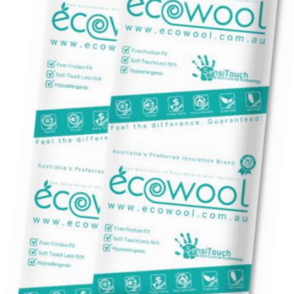 Ecowool Ceiling Batts R2.5 430mm 9.48m2